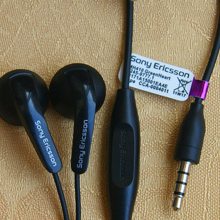 耳机-索爱 安卓智能机系列 mt15i LT18I 手机线控耳机 耳塞式 批发-.